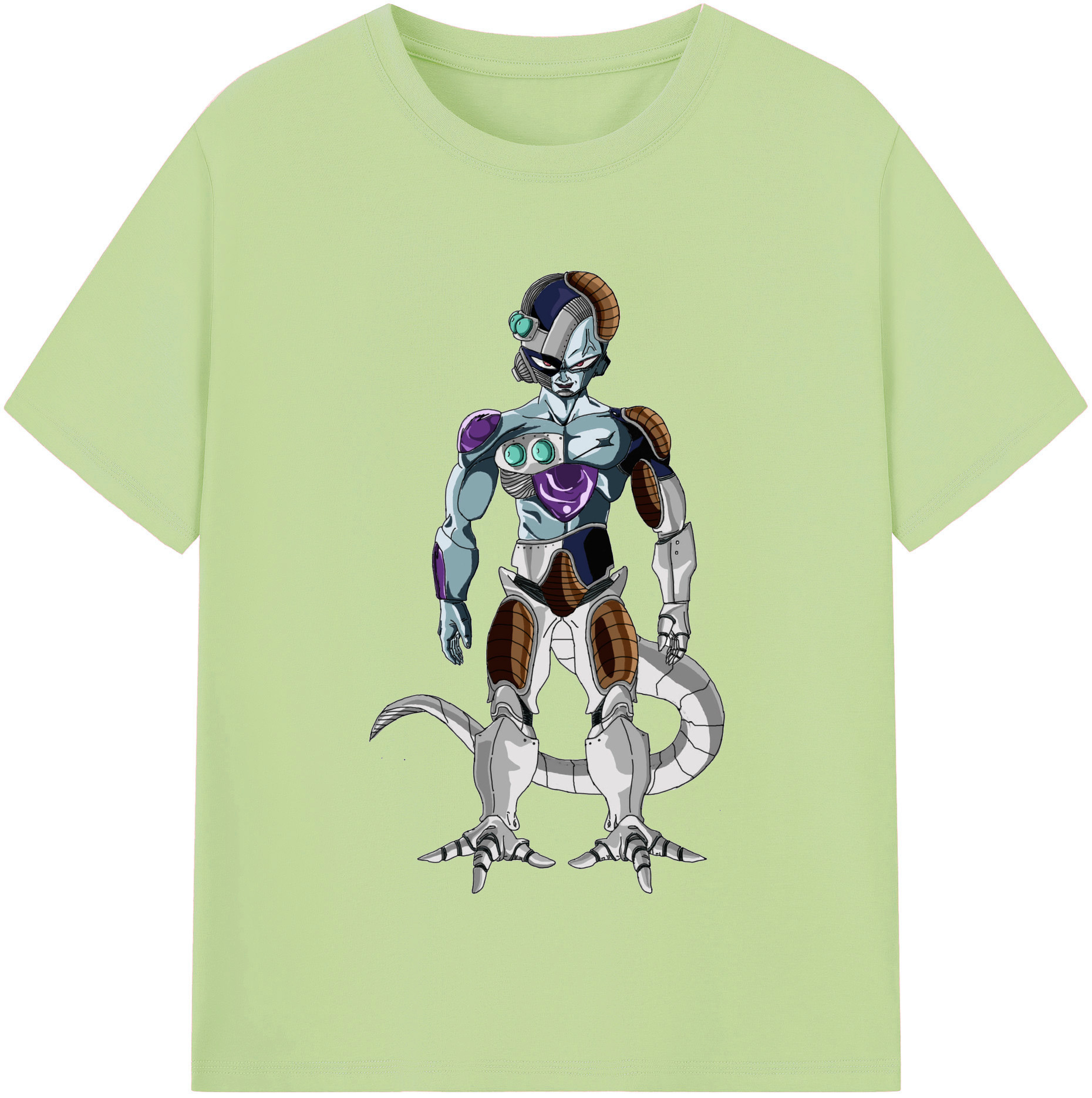 （画像用） ドラゴンボール クウラ DRAGON BALL Cooler Coora 綿100％半袖Tシャツ（フロントプリント）